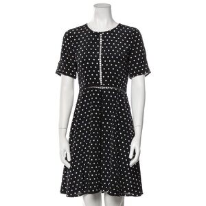 The Kooples polka dot cut out dress